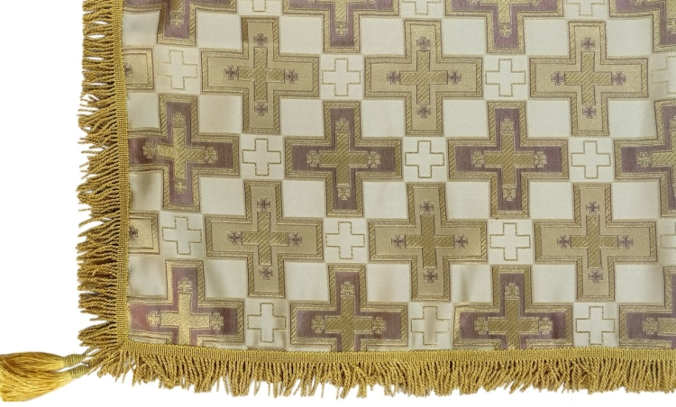 Altar Cover, Expensive Brocade, Expensive Fringe