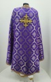 Priest Vestments, Greek Style, Brocade Fabric, with Sewn Galloon
