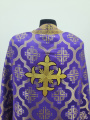 Priest Vestments, Greek Style, Brocade Fabric, with Sewn Galloon