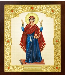 Icon of the Mother of God: "Unbreakable Wall"