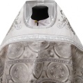 Priest Vestments Combined Brocade "Kyiv Cross" with Embroidered Epitrachelion, Pattern "New Pattern"