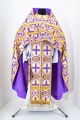 Priest Vestments, made of Greek brocade with sewn-on galloon