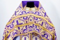 Priest Vestments, made of Greek brocade with sewn-on galloon