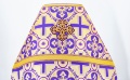 Priest Vestments, made of Greek brocade with sewn-on galloon