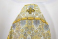 Priest Vestments, Turkish Brocade with Sewn-on Galloon