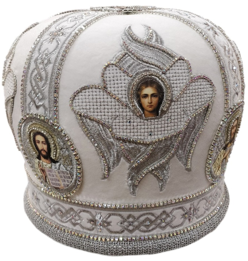 Mitre "Cherubim" white