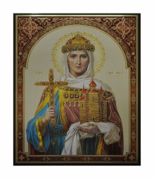 Icon of Equal-to-the-Apostles Princess Olga 30x40