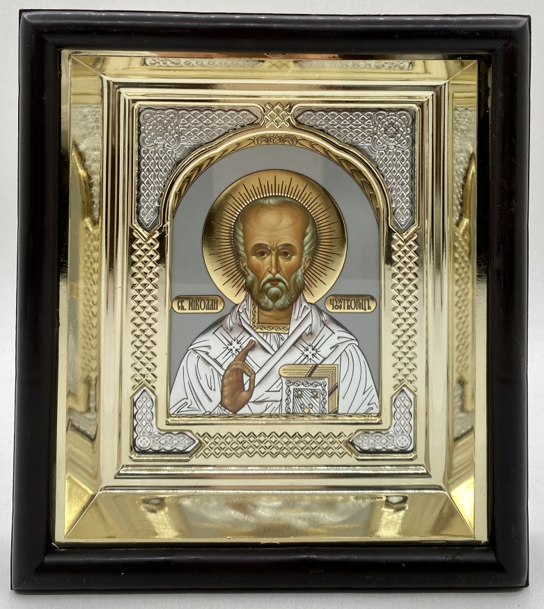 Icon of Saint Nicholas the Wonderworker (without mitre)