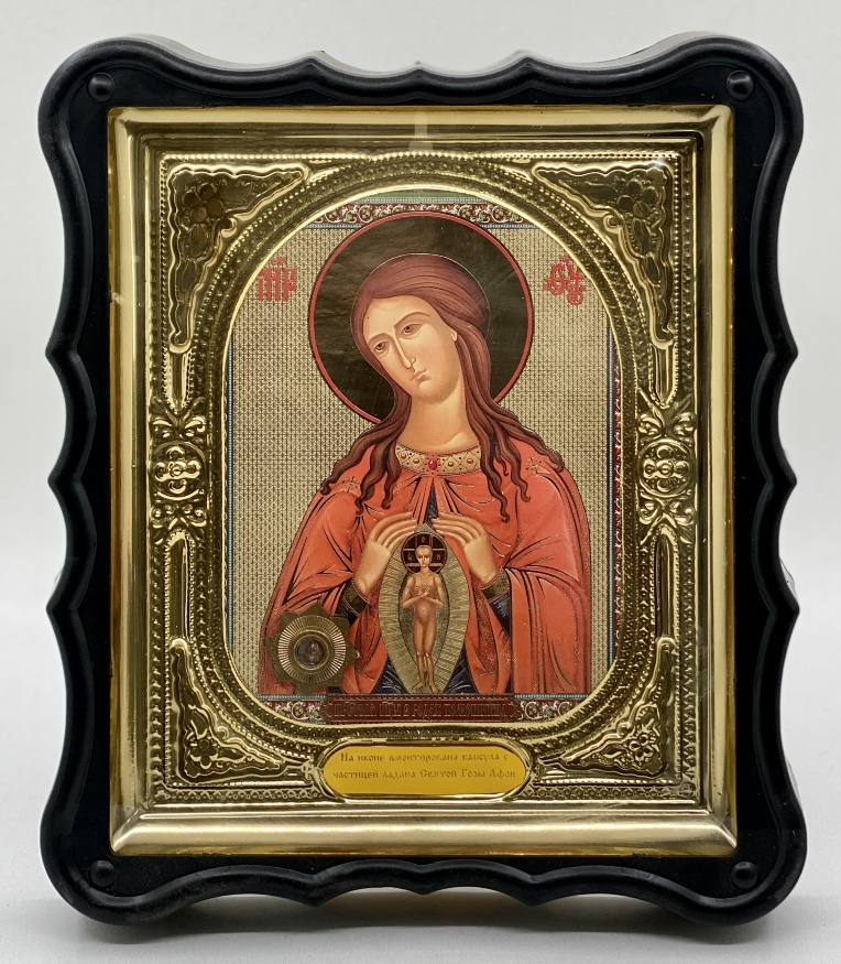 Icon of the Mother of God "Helper in Childbirth" 28×24×3.5