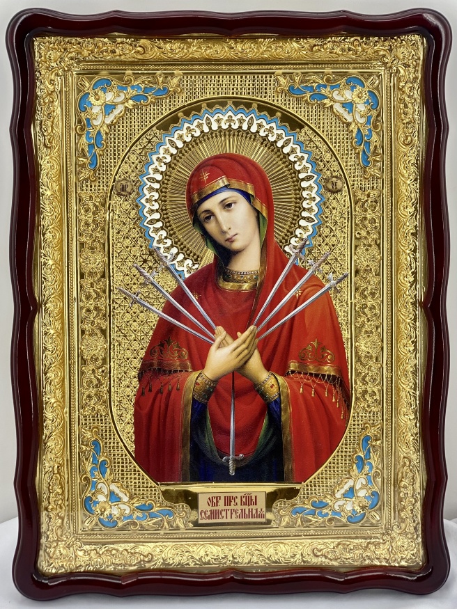 Icon of the Mother of God "Seven Arrows" 82x61