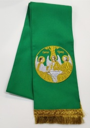 Bookmark with the Icon of the Old Testament Trinity