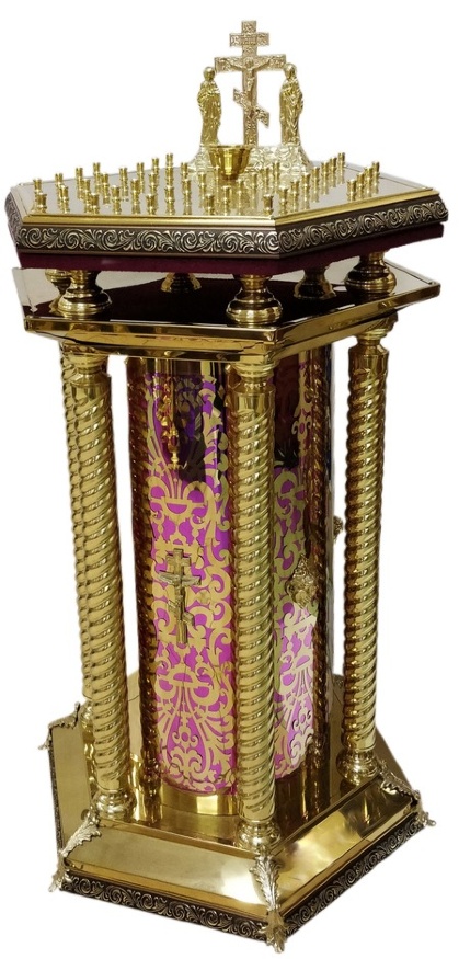 Memorial Table 70×60 for 41 Candles (wood)