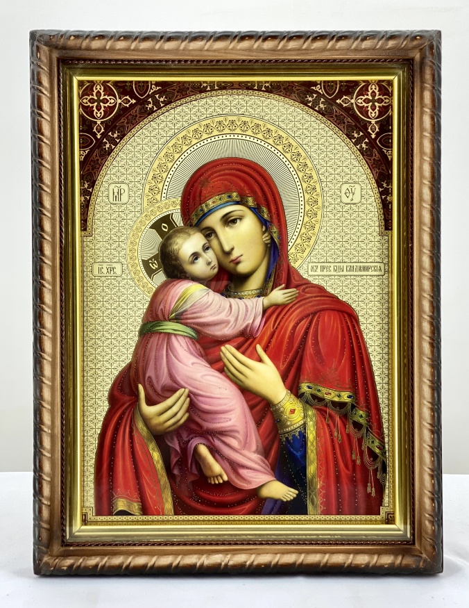 Icon of the Mother of God "Vladimir" 32x42