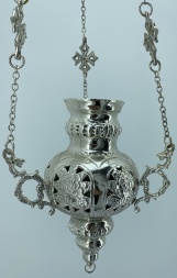 Hanging Nickel Vigil Lamp