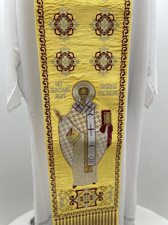Liturgical Set with the Icon of Saint Nicholas the Wonderworker