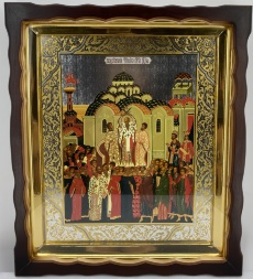 Icon of the Exaltation of the Precious Cross 47×41