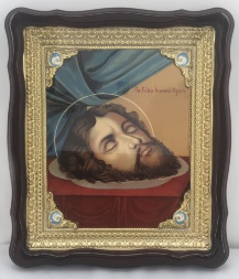 Icon of the Head of John the Baptist 48×42 cm
