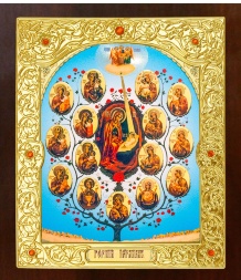 Icon: "The Tree of the Mother of God"