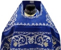 Priest Vestment, Embroidered on Aloba, Embroidery "Rose" with Embroidered Galloon