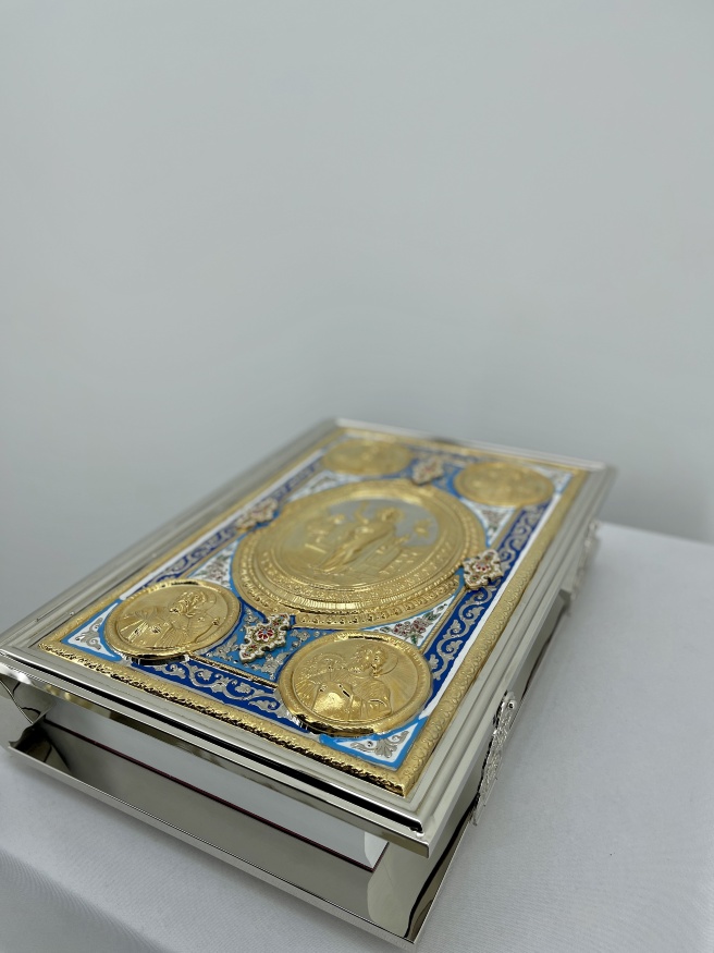 Altar Gospel (in Church Slavonic) 46×34×9 cm