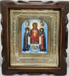 Icon of the Mother of God "Kiev Pecherskaya" 19×17