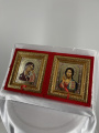 Velvet Folding Icon Triptych