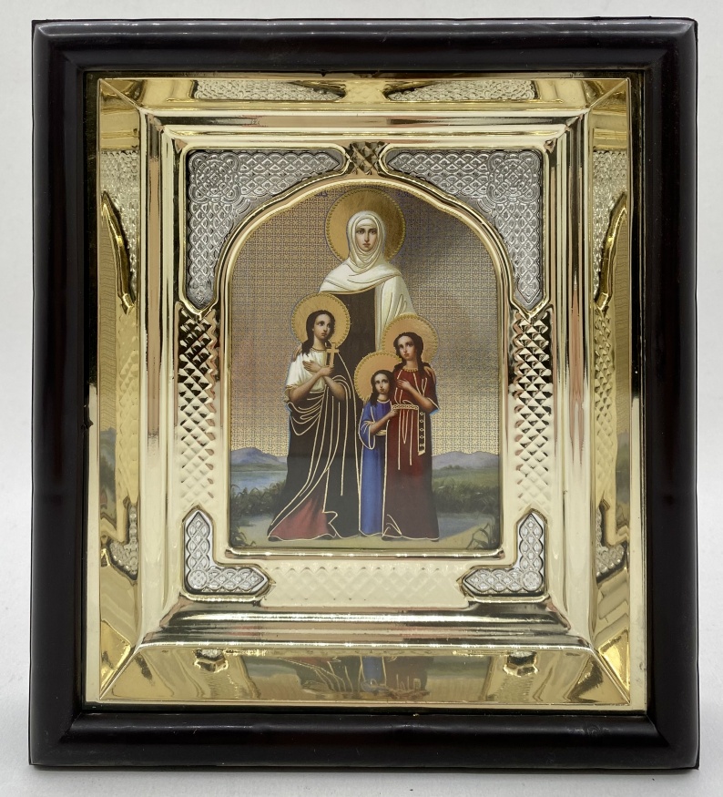 Icon of Saints Vera, Nadezhda, Lyubov and Their Mother Sophia
