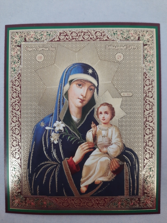 Icon of the Mother of God "Unfading Bloom" Z. Z. F.
