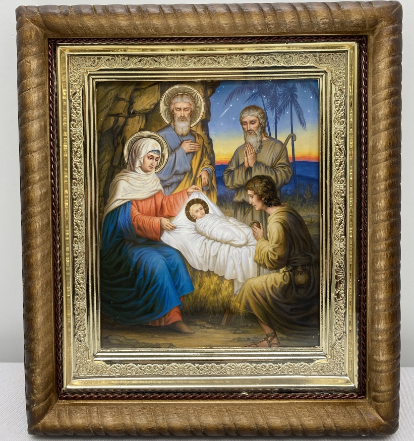 Icon Nativity of Christ 22.5×25.5 cm