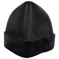 Winter Skufia, synthetic padding lining + beaver turned-up brim, tiara style, cashmere