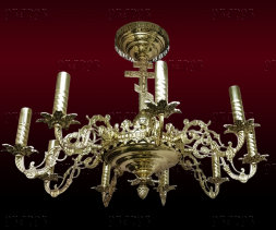 Ceiling Chandelier for 9 Candles