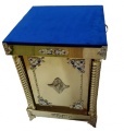 Stand for reliquary or for pouring plate with pull-out shelf, 60x60 cm (height 85.5 cm)
