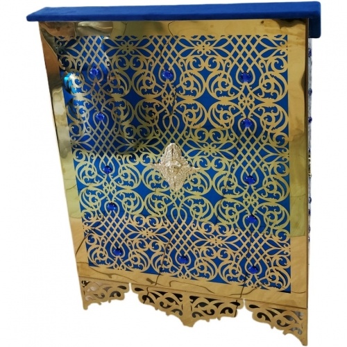 Central Analoy, 80×50cm, laser with casting (P.s.) (Height 112–91cm)