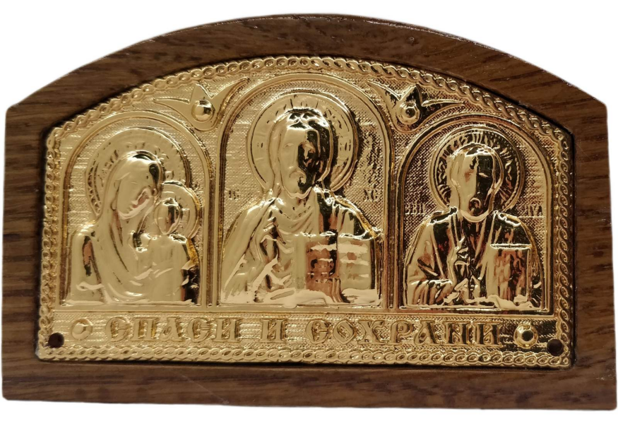 Car Pendant (Metal) Gold Plated Icon