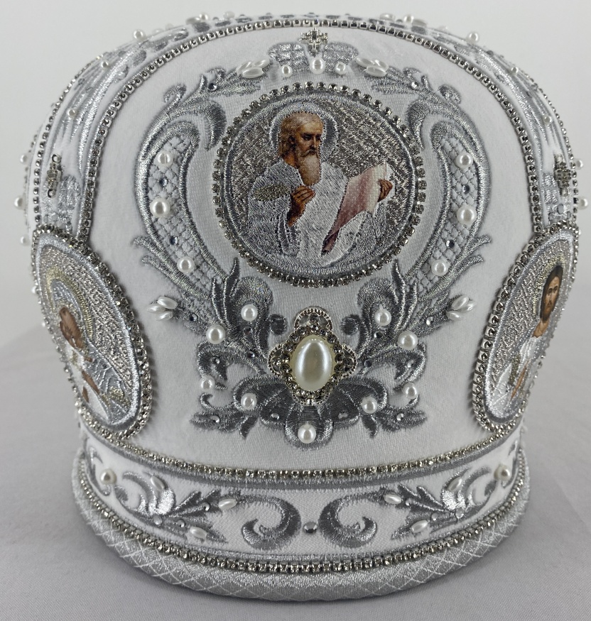 Miter "Crown with Evangelists"