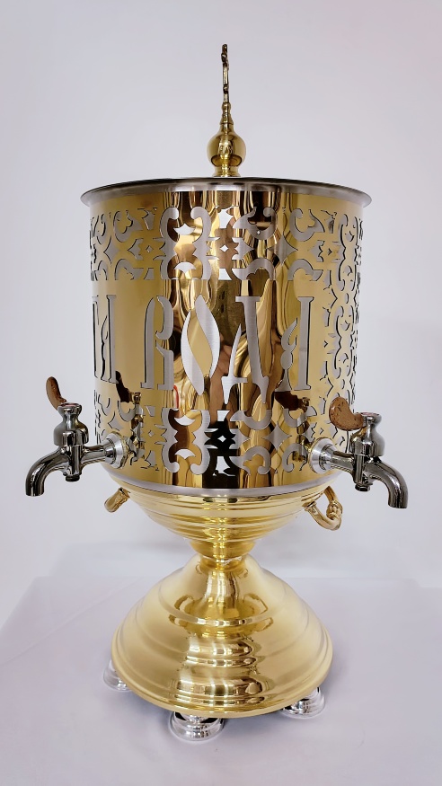 Tank for Holy Water 17L (stainless steel). Height 63.5cm. Ø 31cm.