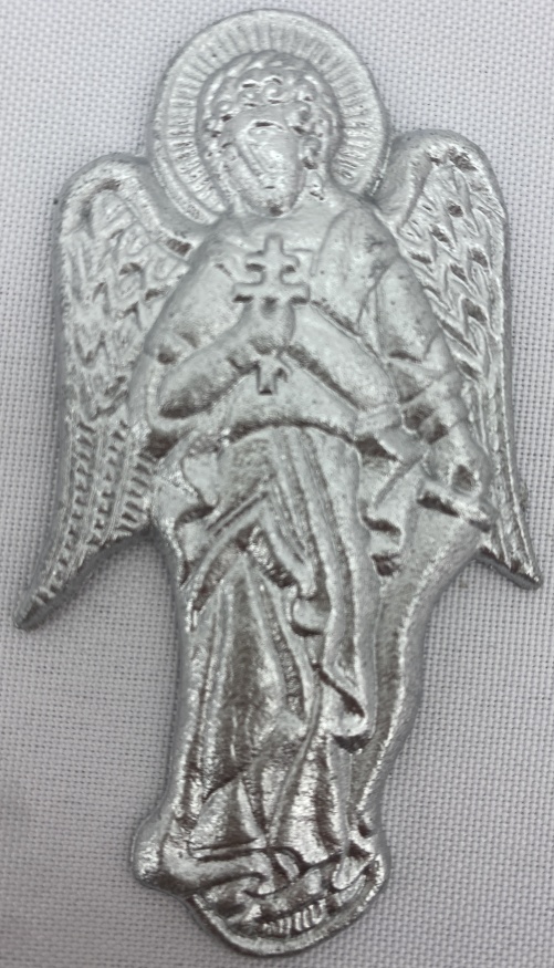 Angel, plastic, with velcro 8×4cm