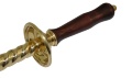 Deacon Candleholder (wooden handle)
