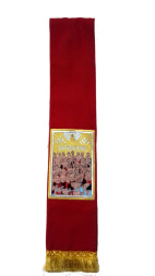 Bookmark with the Icon of the Forty Martyrs, Red