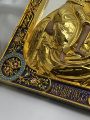 Icon of the Mother of God "Feodorovskaya" (painting, gold and silver)