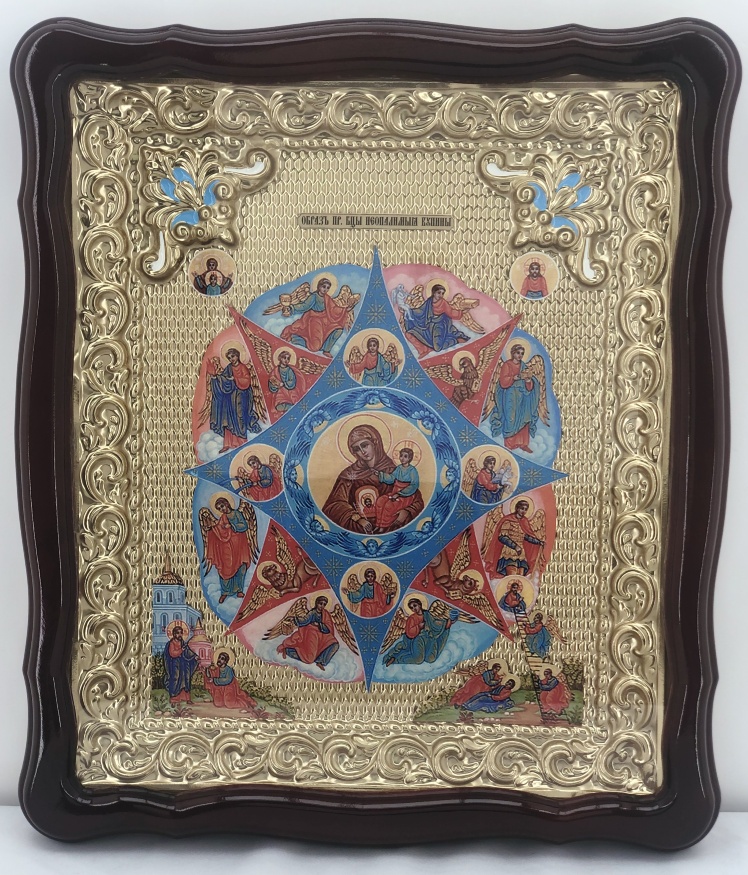 Icon of the Mother of God "The Burning Bush" 48x42cm
