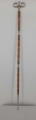 Wooden Combined Staff (with Serpents), Enamel and Stones, 149×15.5 cm