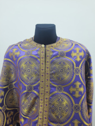 Priest Vestments, Greek Style, with Sewn Galloon