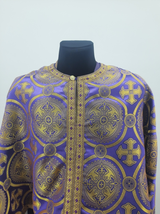 Priest Vestments, Greek Style, with Sewn Galloon