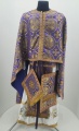 Priest Vestments, Greek Style, with Sewn Galloon