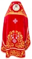 Priest Vestments, Embroidered on Velvet, Embroidery "Rose" with Sewn Galloon
