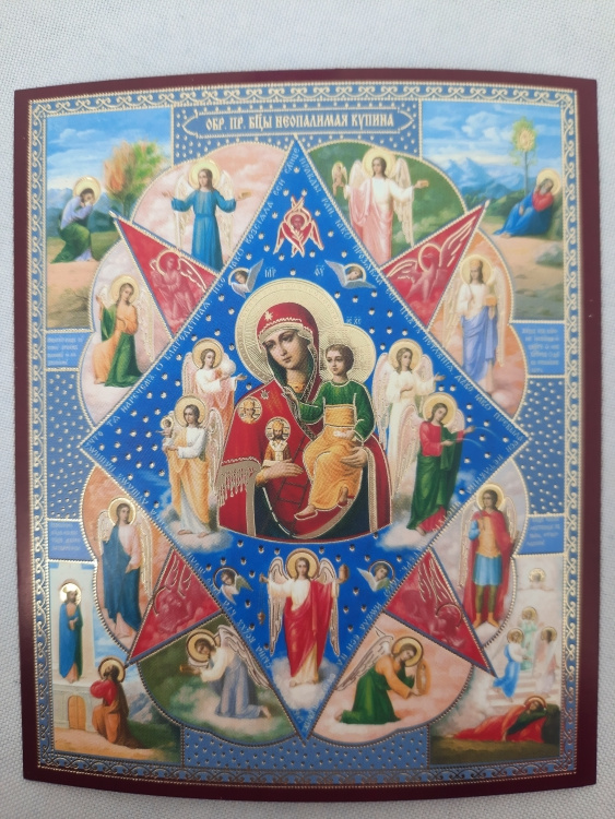 Icon of the Mother of God "The Burning Bush" B. F.