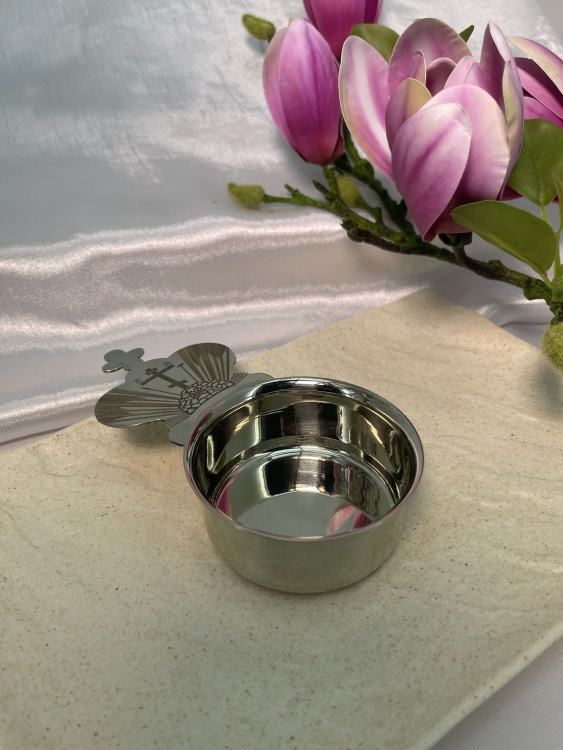 Ladle for the Heat, nickel, 13.5×7 cm, height 3 cm