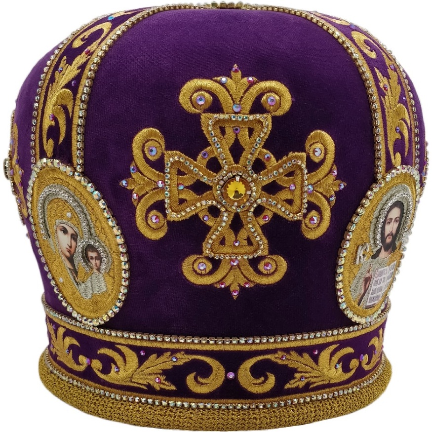 Mitre "Cross" purple
