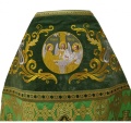 Priest’s Vestments, Combined Brocade "Cyprus Cross" with Embroidered Epitrachelion, Embroidery "New Pattern"